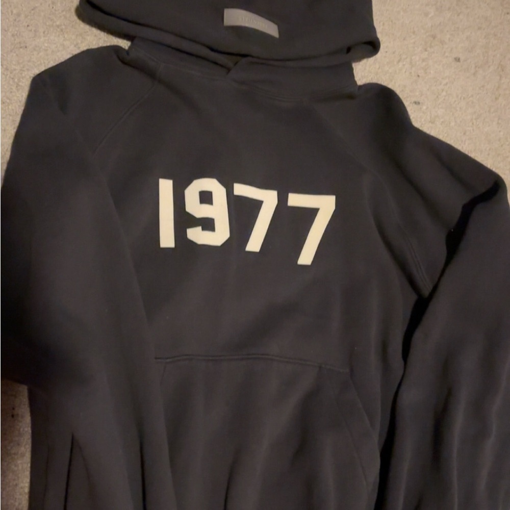 Essentials Charcoal Hoodie